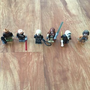 lego minifigure 6 pack Star Wars edition